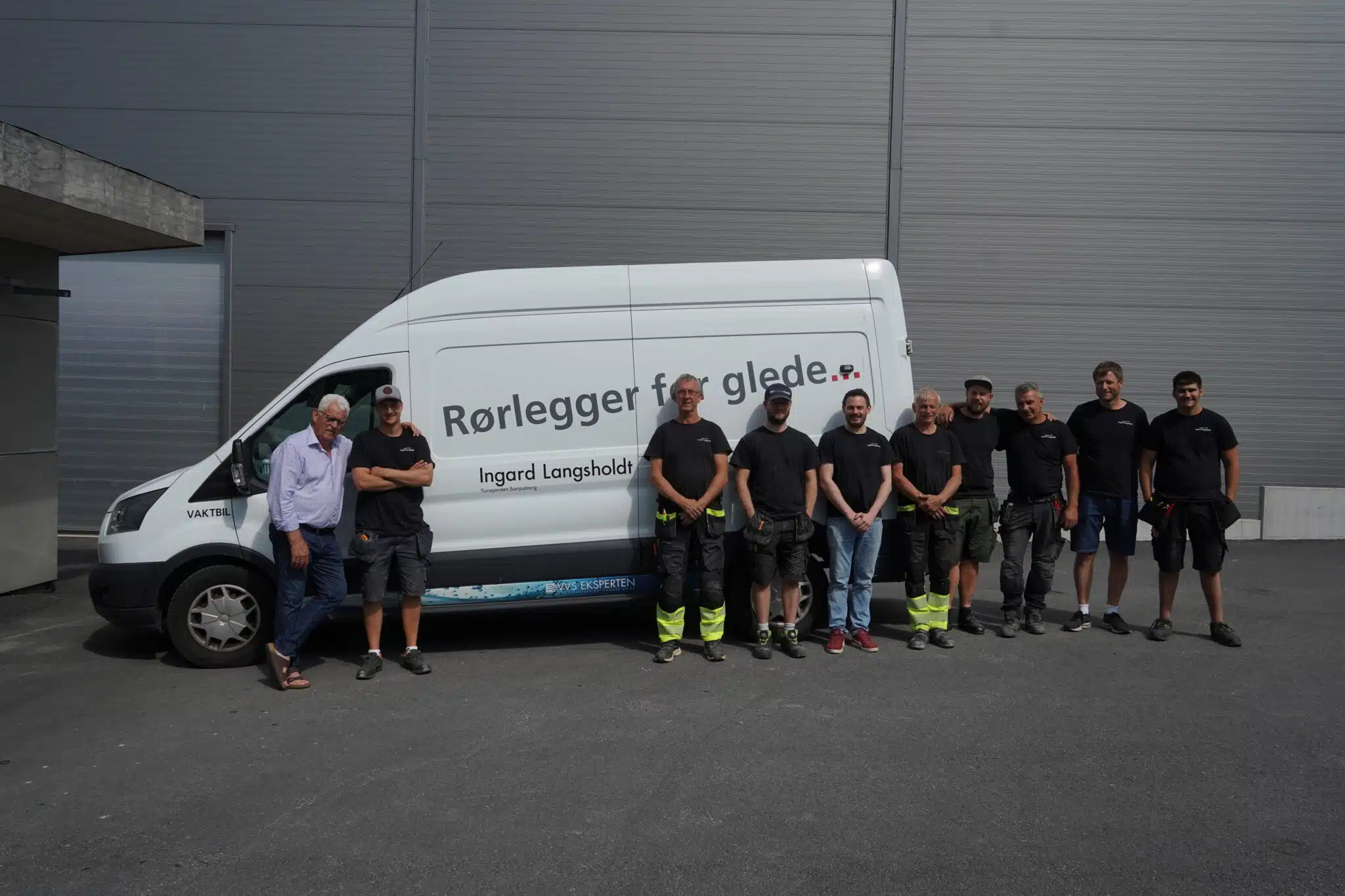 ansatte hos Rørlegger Ingard Langsholdt i Sarpsborg